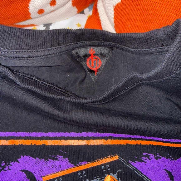 HO7S Jade the Libra Halloween Skeleton Graphic T-Shirt Size Large - Picture 2 of 4